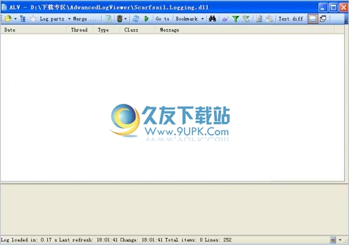 Advanced Log Viewer 英文免安装版