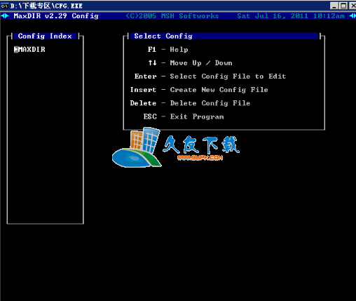 MaxDIR 下载,命令行文件目录显示工具