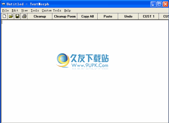 TextMorph下载英文免安装版[文本编辑器]