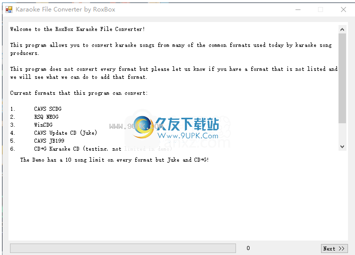 KaraokeFileConverter