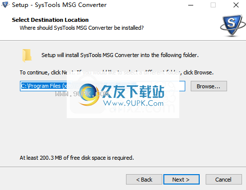 SysToolsMSGtoEMLConverter