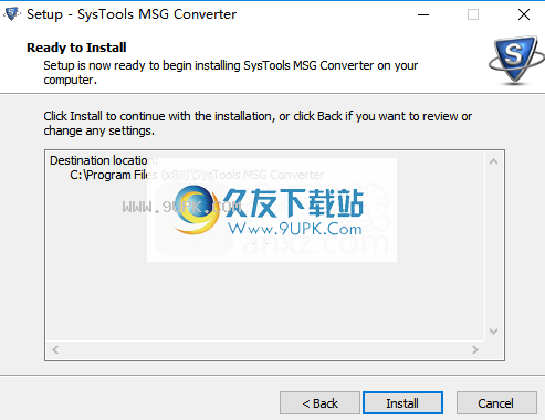 SysToolsMSGtoEMLConverter