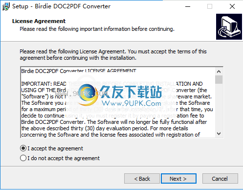 BirdieDOC2PDFConverter