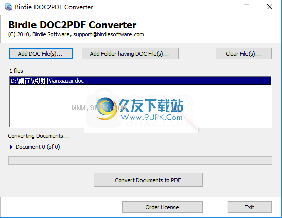 Birdie DOCPDF Converter