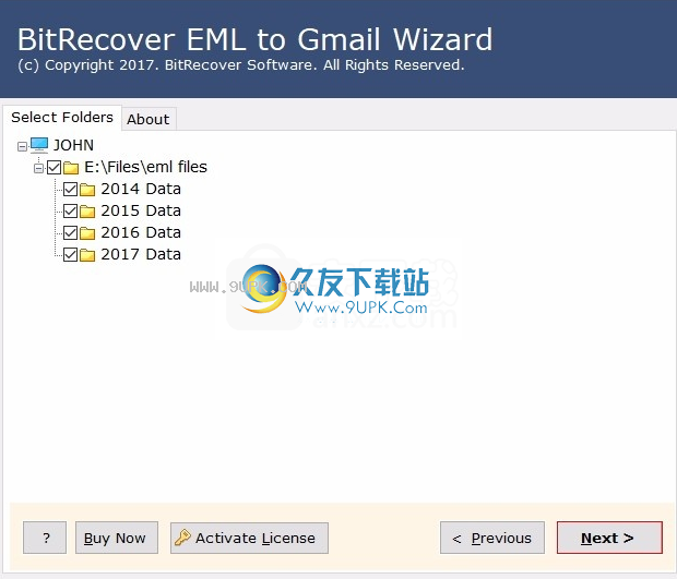 EMLtoGmailWizard