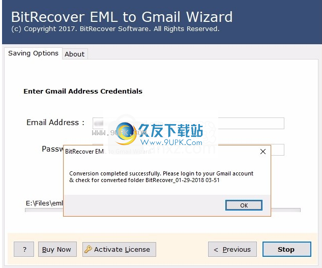 EMLtoGmailWizard