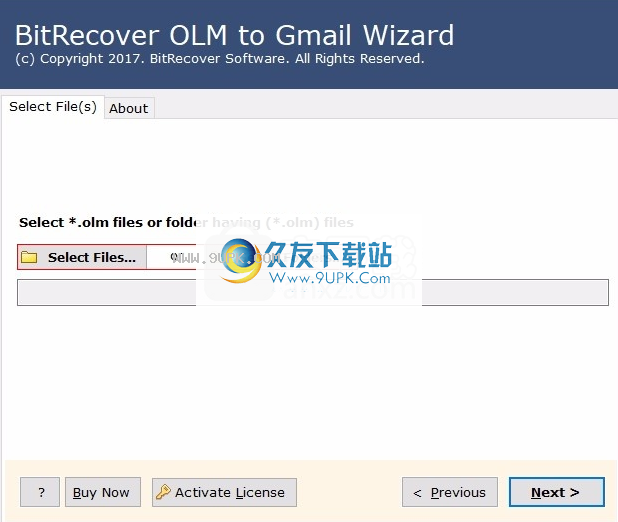 OLM to Gmail Wizard