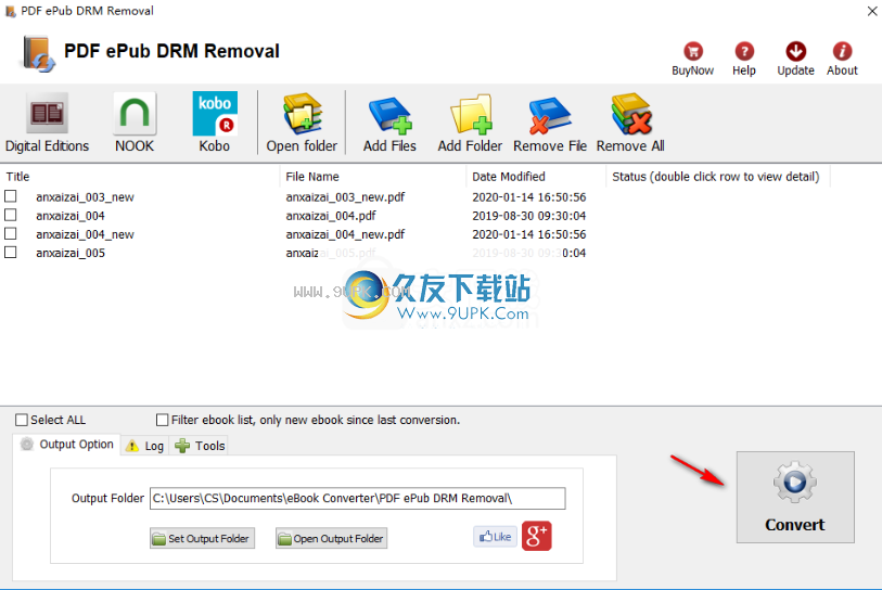 PDF ePub DRM Removal