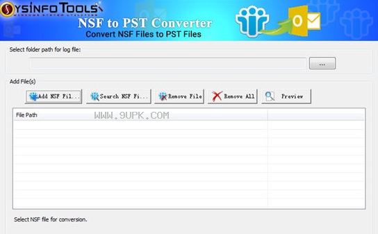 SysInfoToolsNSFtoPSTConverter