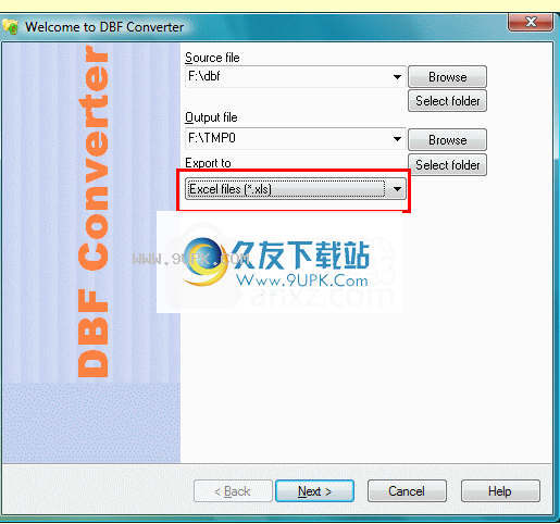 dbfconverter