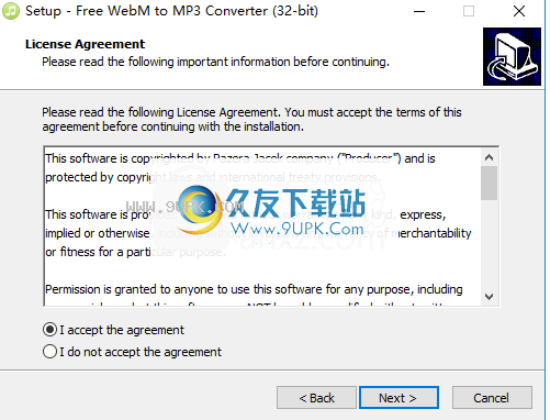 FreeWebMtoMP3Converter