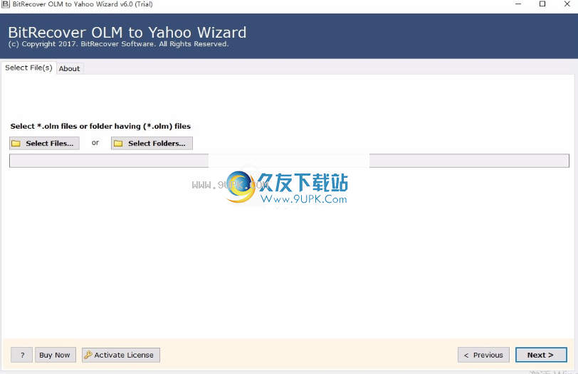 OLM to Yahoo Wizard