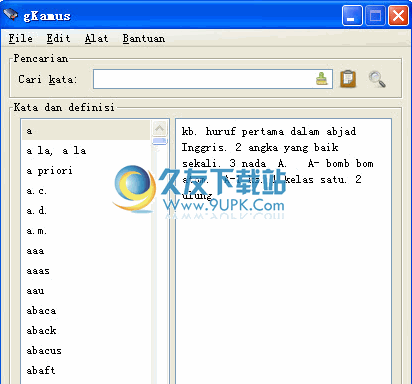 gKamus下载免安装版_印尼语翻译英语