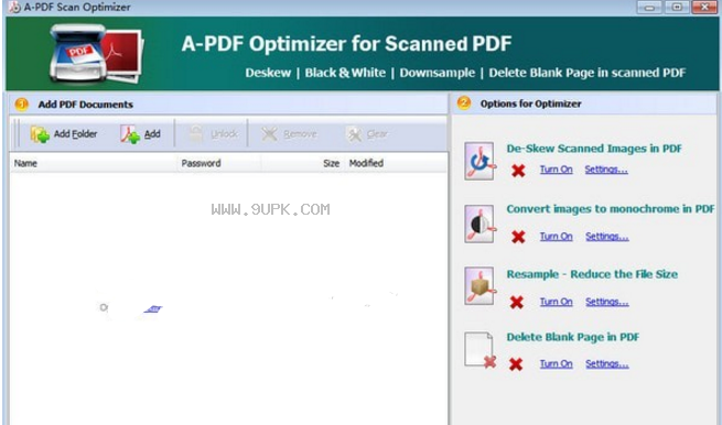 A-PDF Scan Optimizer