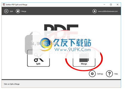 Softdiv PDF Split and Merge