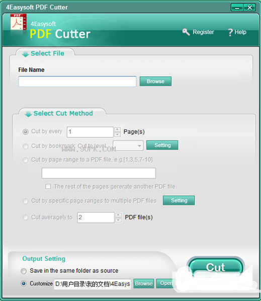 Easysoft PDF Cutter