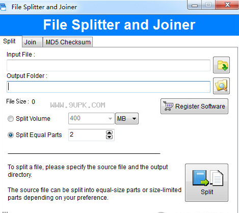 File Splitter and Joiner