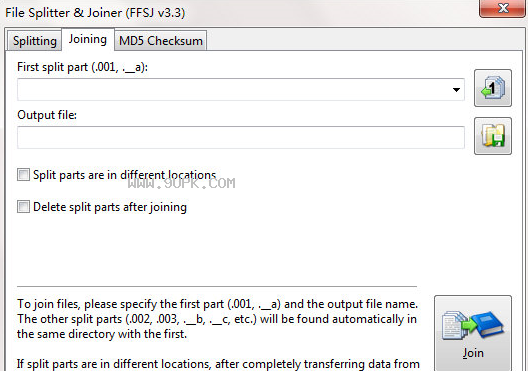 FileSplitter&Joiner