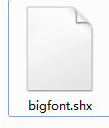 bigfontshx字体 合集版