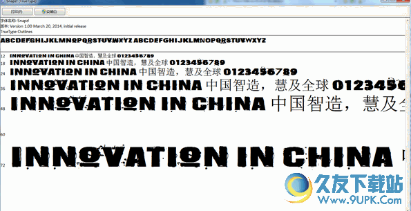 Snapz英文字体_Snapz字体