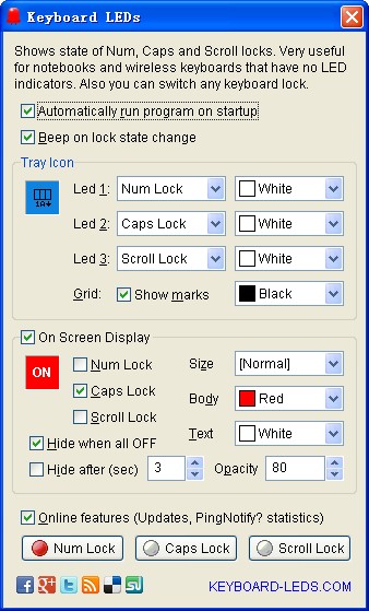 Keyboard Leds