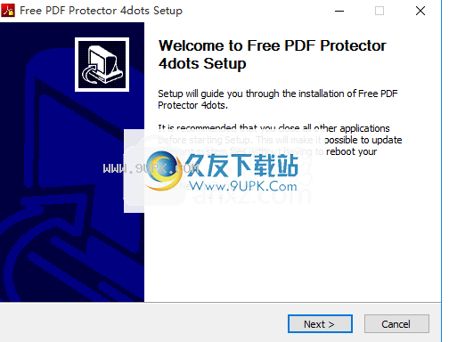 FreePDFProtector4dots