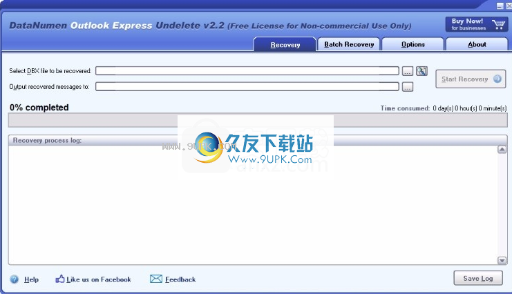 DataNumen Outlook Express Undelete