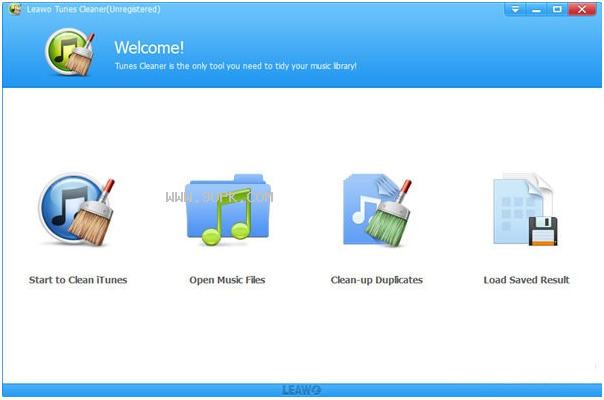 Leawo iTunes Cleaner