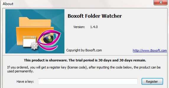 Boxoft Folder Watcher