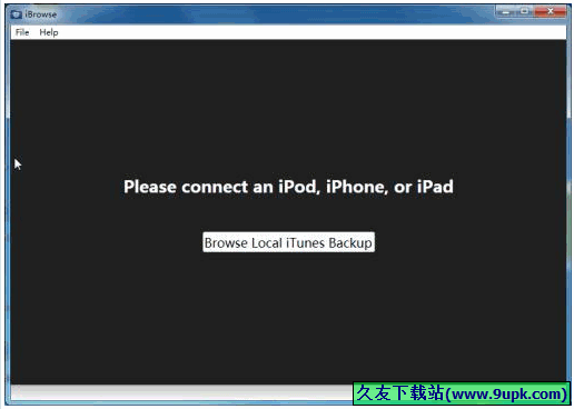 iBrowse 免安装版[IPHONE/IPAD/IPOD管理器]