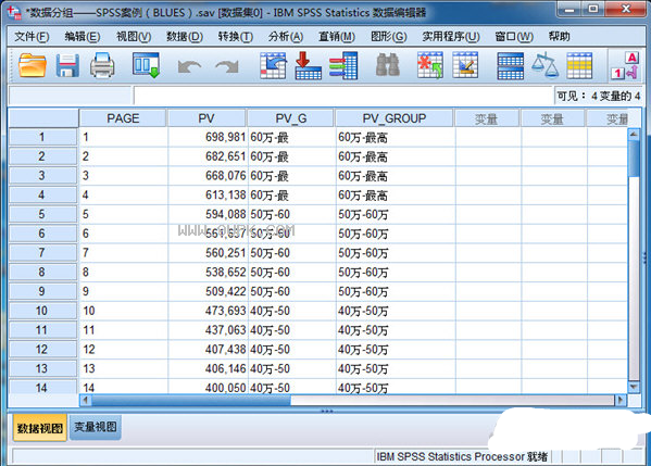 SPSS(数据统计工具)