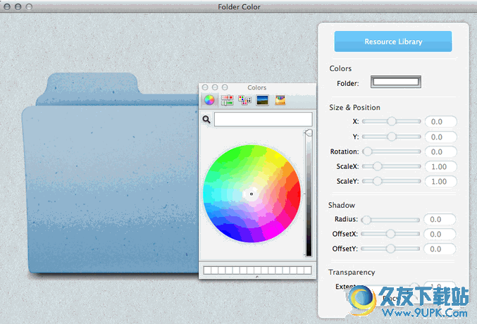 Colored Folder for Mac V 免费特别版[文件夹图标制作软件]