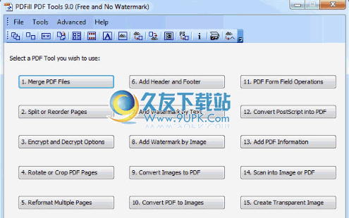 PDFill PDF Tools _PDF分割合并破密