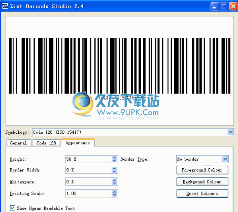 【批量生成条形码】Zint Barcode Generator下载v