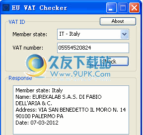 EU VAT Checker下载英文版_欧盟增值税计算工具