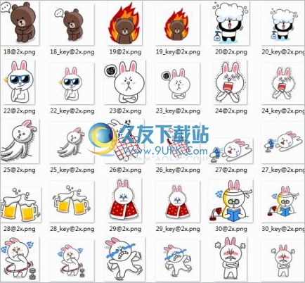 line camera表情包下载合集版