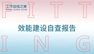 2024效能建设自查报告(锦集11篇)