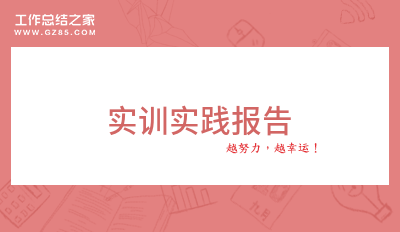 最新实训实践报告热门