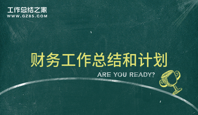 财务工作总结和计划实用五篇