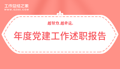 年度党建工作述职报告
